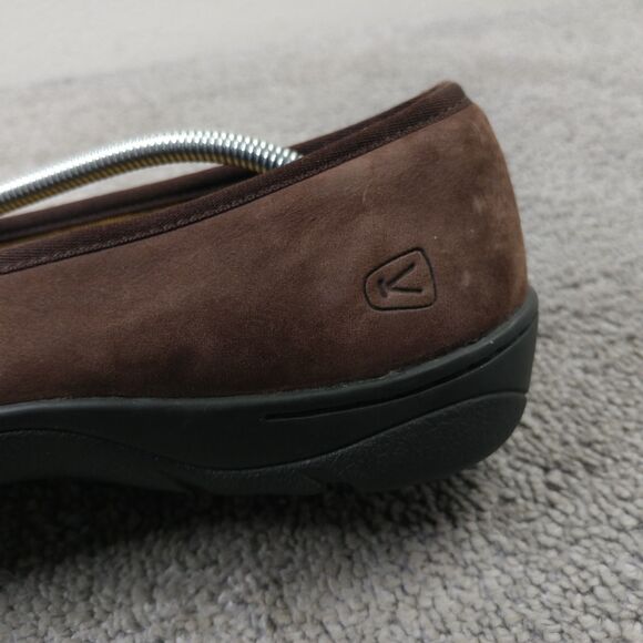 Keen Sterling City Slip-On Shoes Womens Size 10.5 Loafers Brown Leather Comfort - Picture 4 of 11